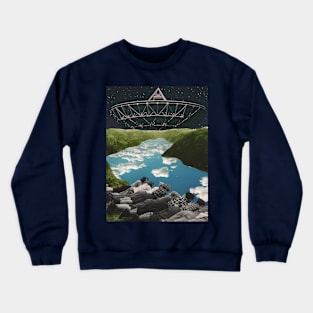 Diving into the sky Crewneck Sweatshirt